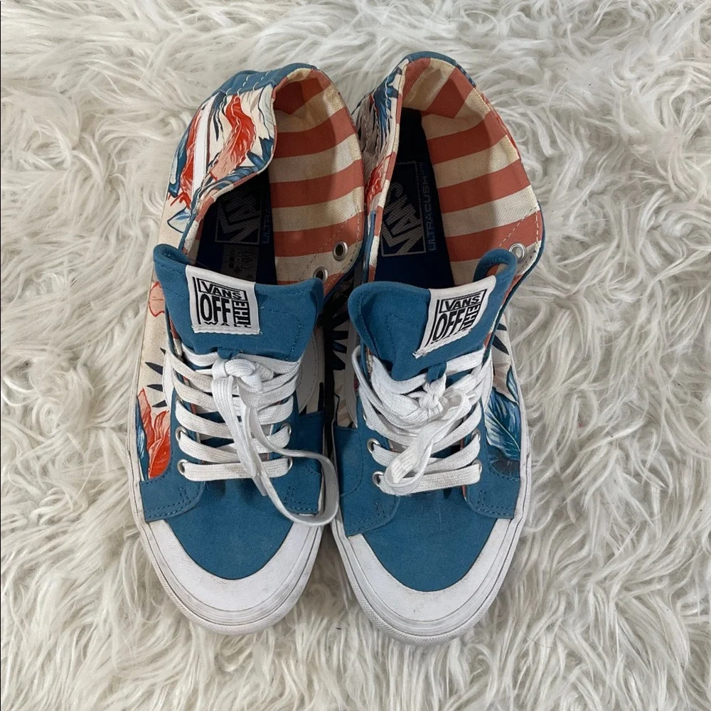 VANS Sk8-Hi Tropical High Top Sneakers Unisex Size 10 - Picture 2 of 11